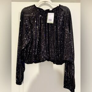 ‼️Spring Sale‼️ BNWT sequin top